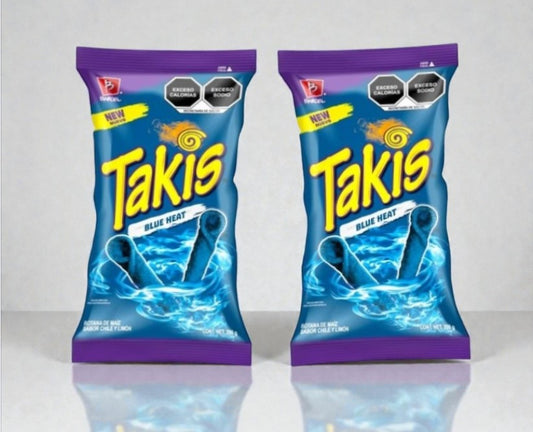 2x 200g Takis Blue Heat Snack Chips Maischips ( USA/Mexiko )