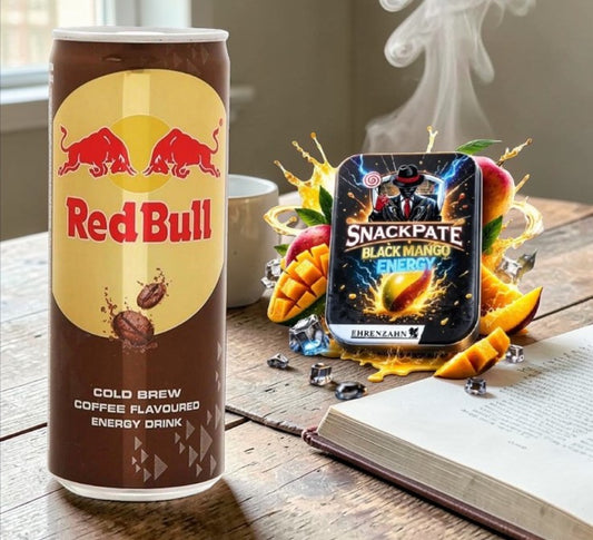 Bundle Redbull Energy Drink Brew Coffee Thailand (inkl. Pfand) + Zahnstocher Mango Energy Snackpate