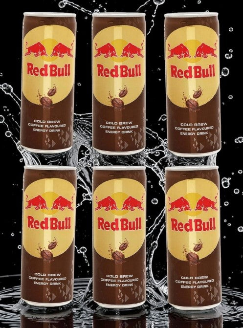 6 x Red Bull Energy Drink Brew Flavored Coffee aus Thailand (inkl. Pfand)