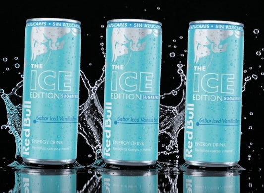 3 x Red Bull Iced Vanilla Berry (Zuckerfrei) Energy Drink aus Spanien (inkl. Pfand)