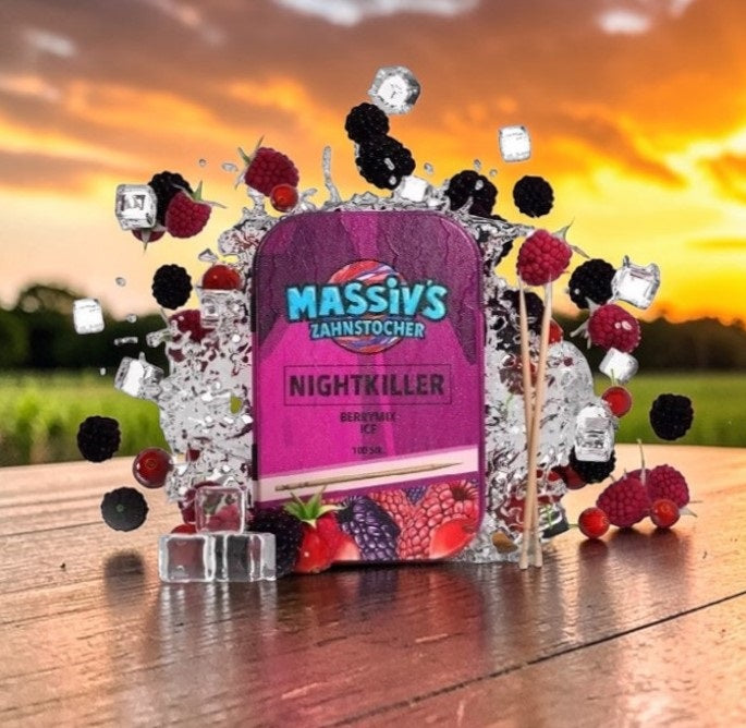 Bundle Massiv's Zahnstocher Geschmack Berrymix + Ehrenzahn Mango Energy Snackpate