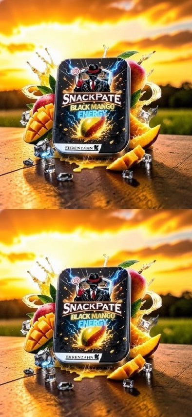 Bundle 4x Zahnstocher 2x Massiv Geschmack Peach  + 2x Snackpate Ehrenzahn Mango Energy