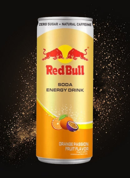 Red Bull Energy Drink (Zero) Orange Passionsfrucht + Brew Coffee Thailand (inkl. Pfand)