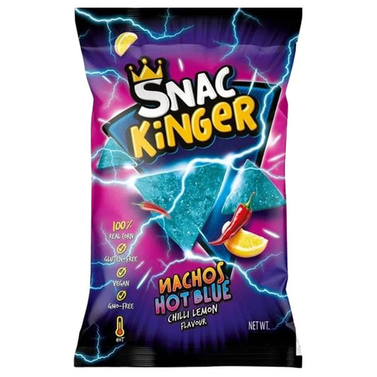 Snac Kinger Nachos Hot Blue Chips
