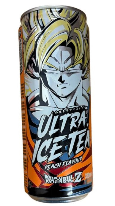 Ultra Ice Tea Peach Goku 330ml Dose Getränk Anime Eistee Pfirsich ( inkl. Pfand )