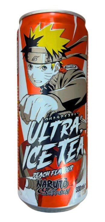 Ultra Ice Tea Peach Naruto 330ml Dose Getränk Anime ( inkl. Pfand )