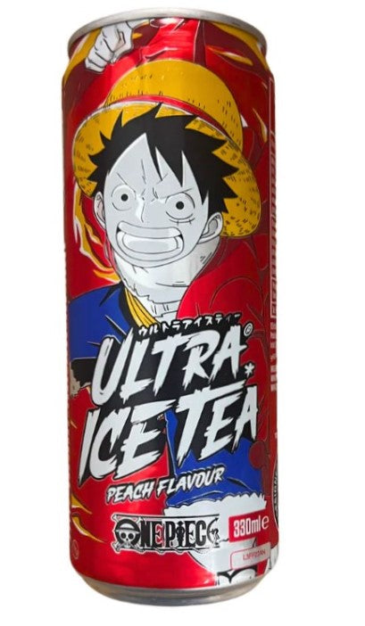 Ultra Ice Tea Ruffy Peach 330ml Dose Getränk Anime ( inkl. Pfand )