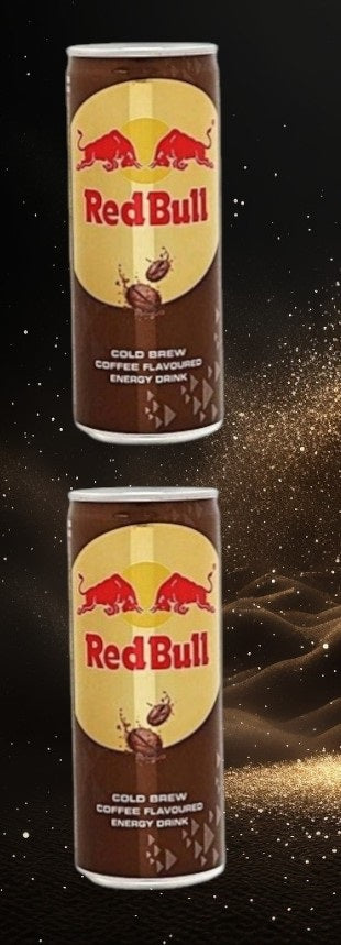 Bundle 2x Redbull Energy Drink Brew Coffee Thailand (inkl. Pfand) + 2x Zahnstocher Mango Energy Snackpate