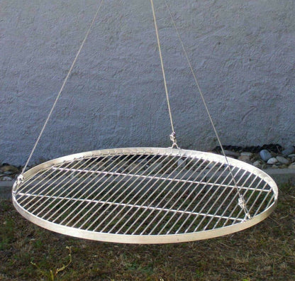 Edelstahl Grillrost 65 cm für Feuerschale Schwenkgrill Grill Eigenbau