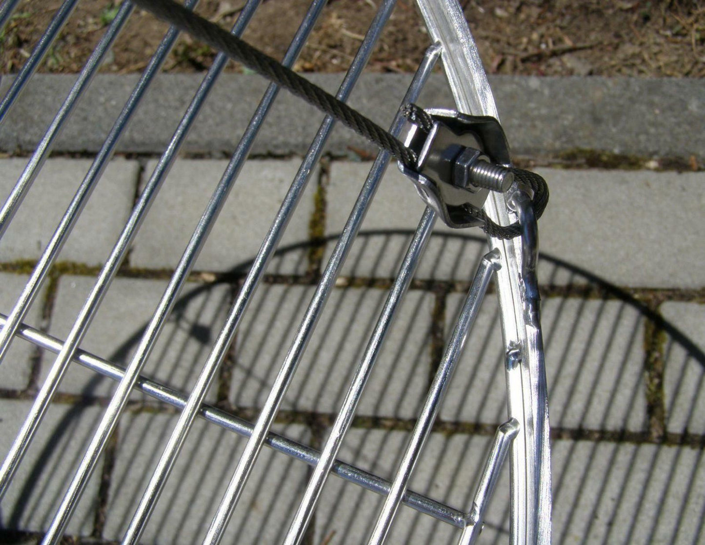 Edelstahl Grillrost 65 cm für Feuerschale Schwenkgrill Grill Eigenbau